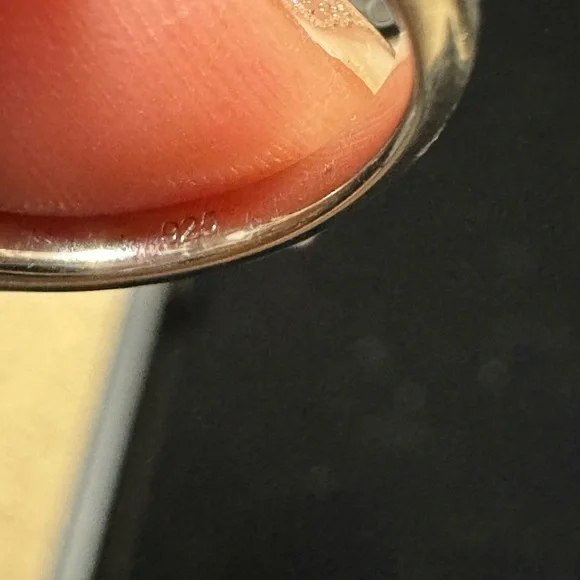 5ct CZ engagement ring - Picture 4 of 4